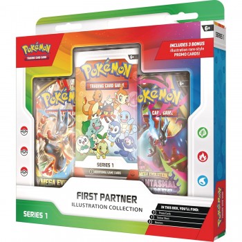 Pokémon First Partner Illustration Collection: Series 1 rinkinys